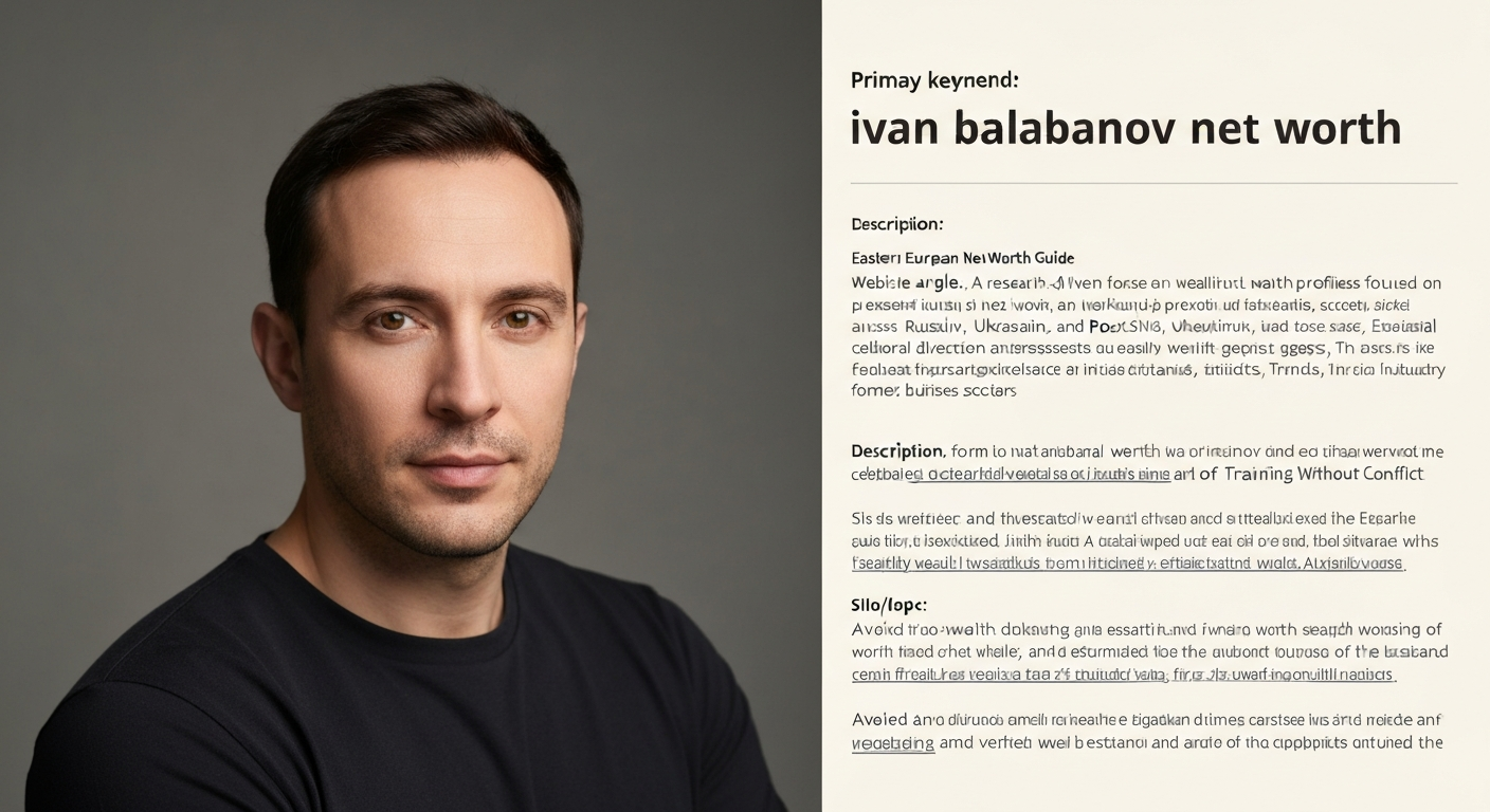 Portrait photo of Ivan Balabanov, Bulgarian‑American dog trainer and founder of Training Without Conflict